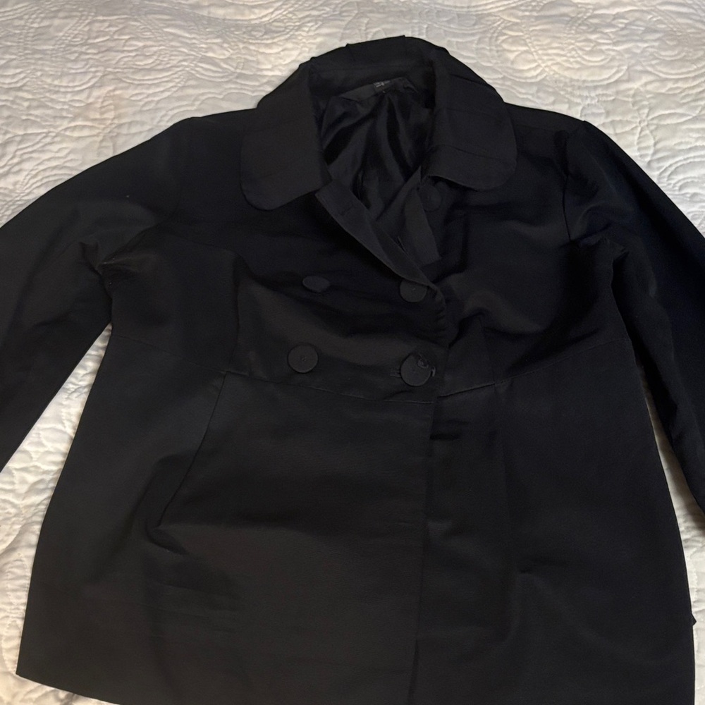 Black Ribbed Jacket - Picture 2 of 5